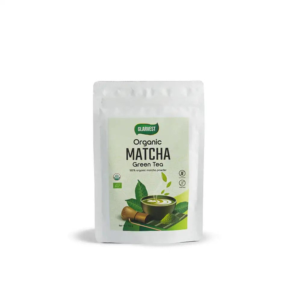 131 Glarvest Organic Matcha Green Tea 100gm - Image 1